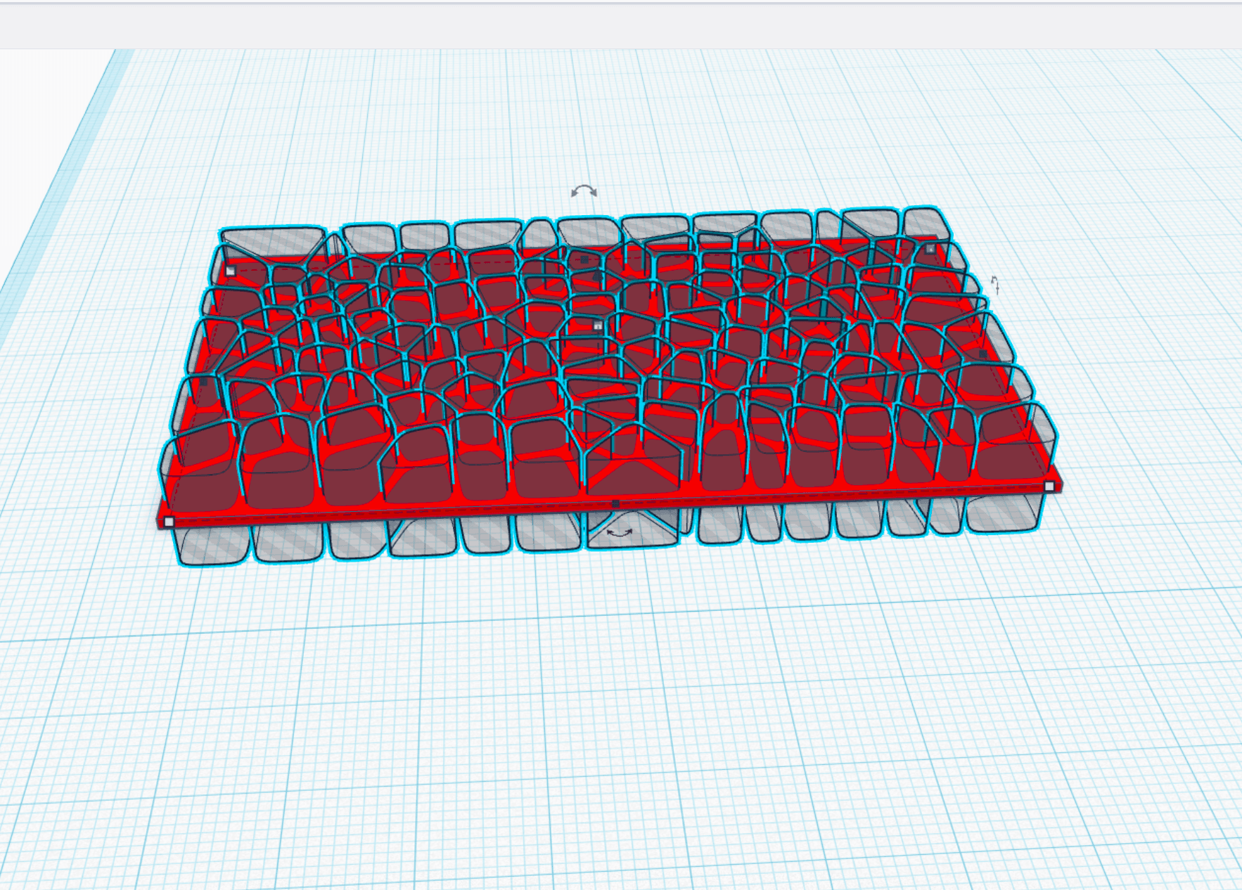 Cutting Voronoi holes into the business card